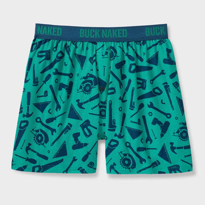 Men's Buck Naked Pattern Boxers